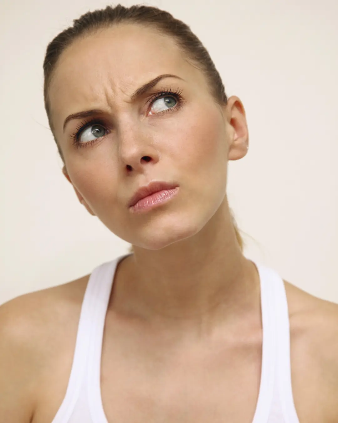 Frown lines Botox treatment