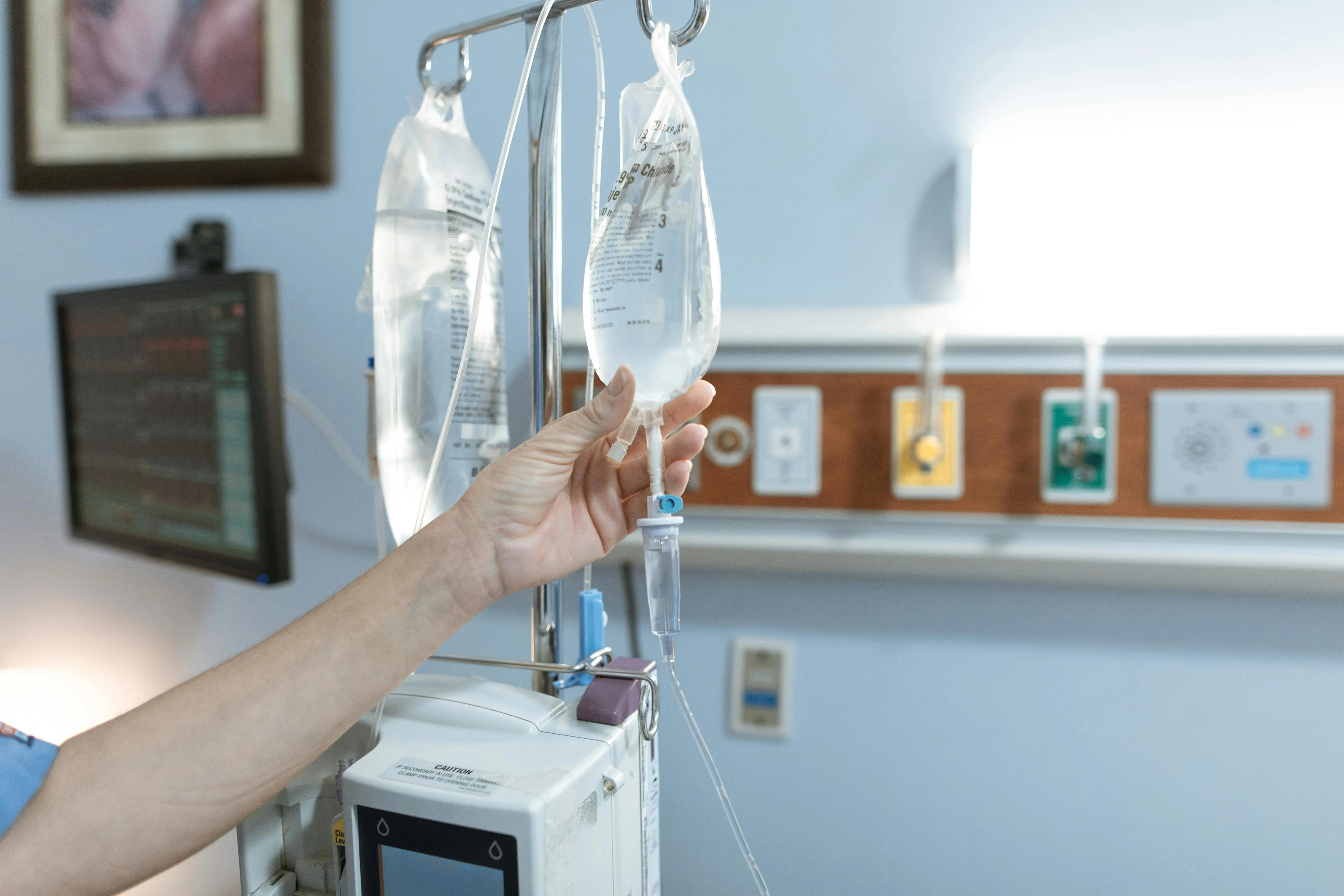 IV fluids add-on