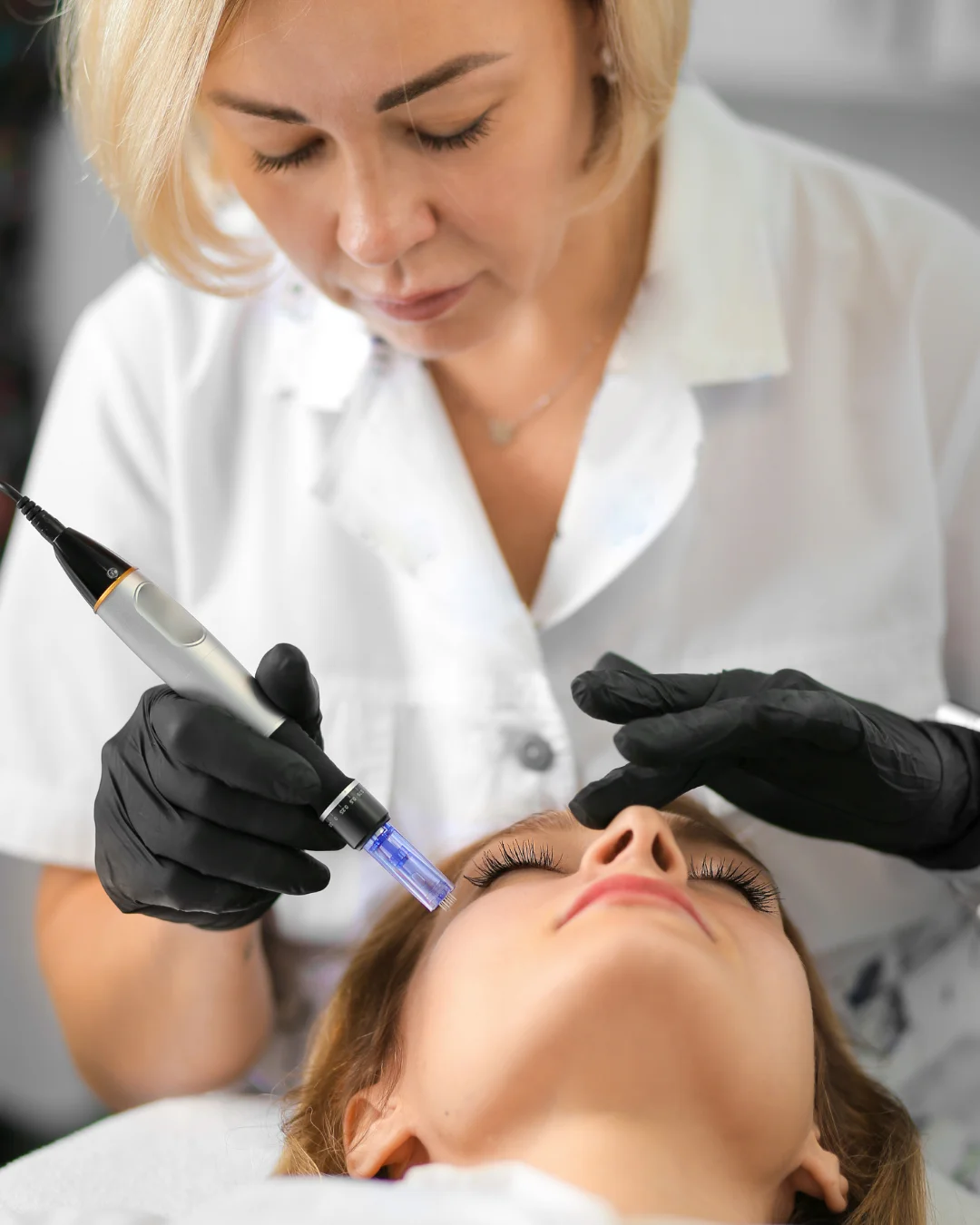 Microneedling practitioner overview at Healthy Minds Luxury Med Spa