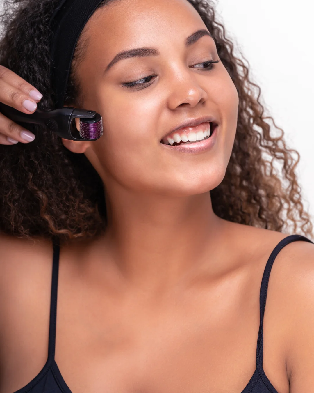 Microneedling procedure in progress at Healthy Minds Luxury Med Spa